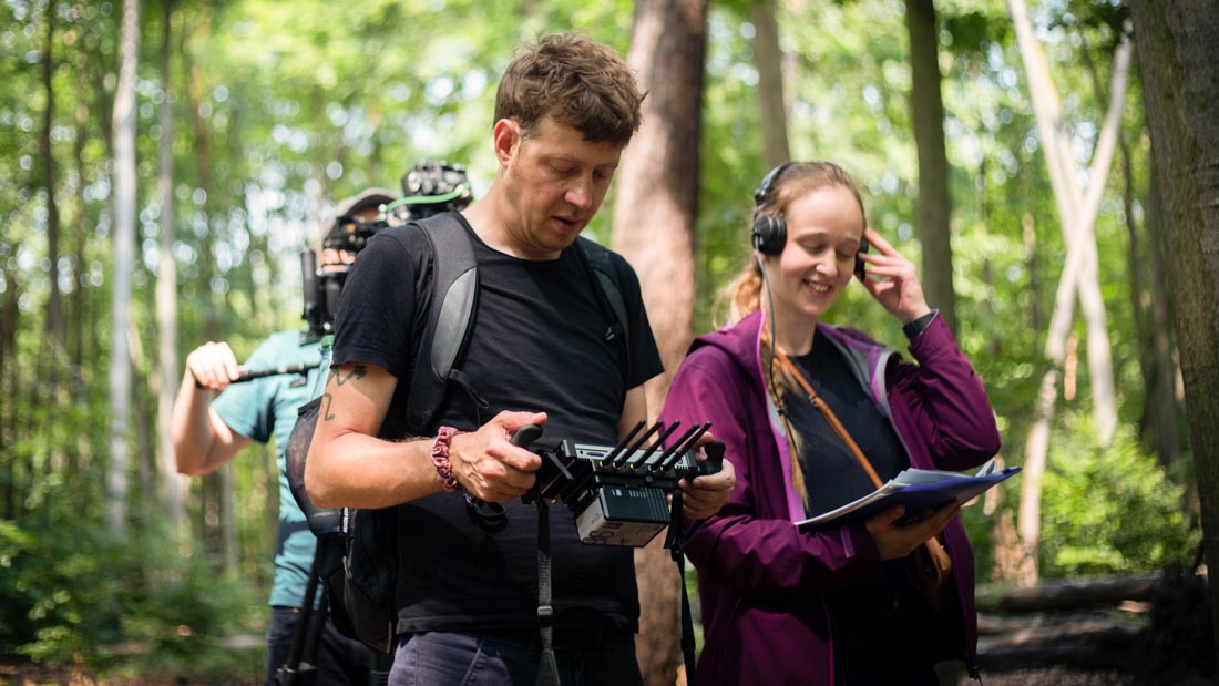 Walddetektive Making-of-Impressionen